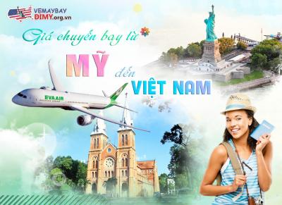 Giá chuyến bay từ Mỹ về Việt Nam
